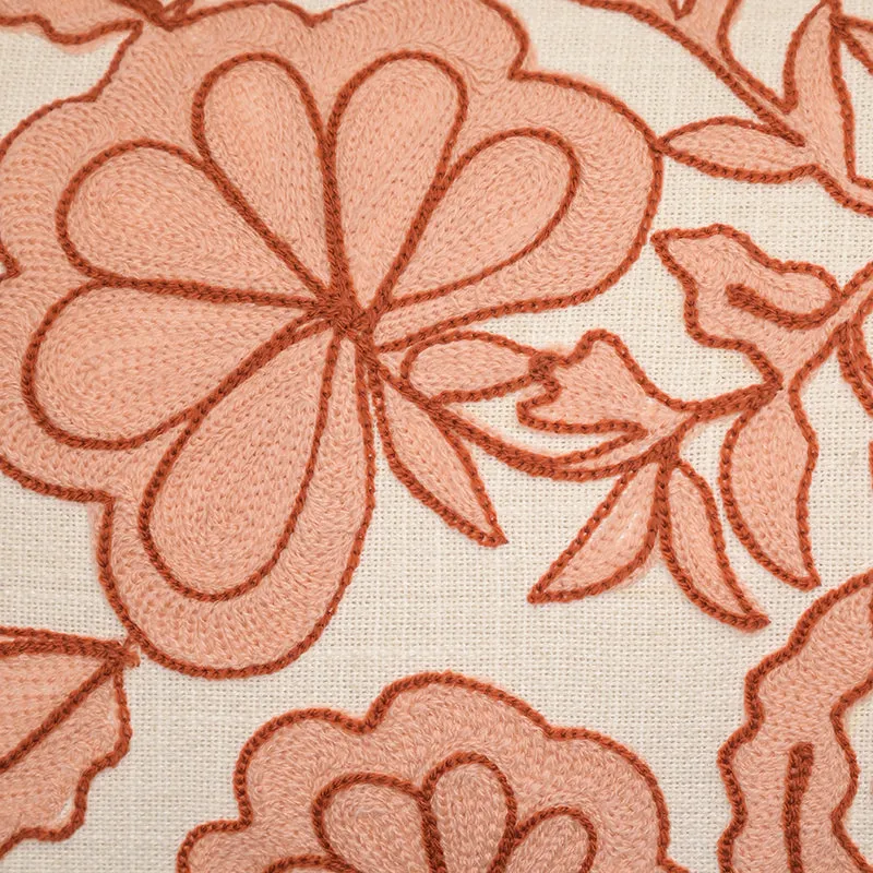Petal Pen Embroidered Cushion Cover media 6