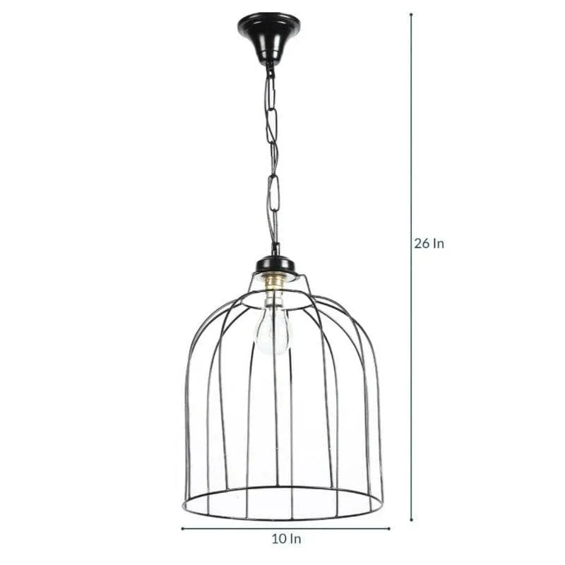 Cage Clause Metal Ceiling Lamp media 5