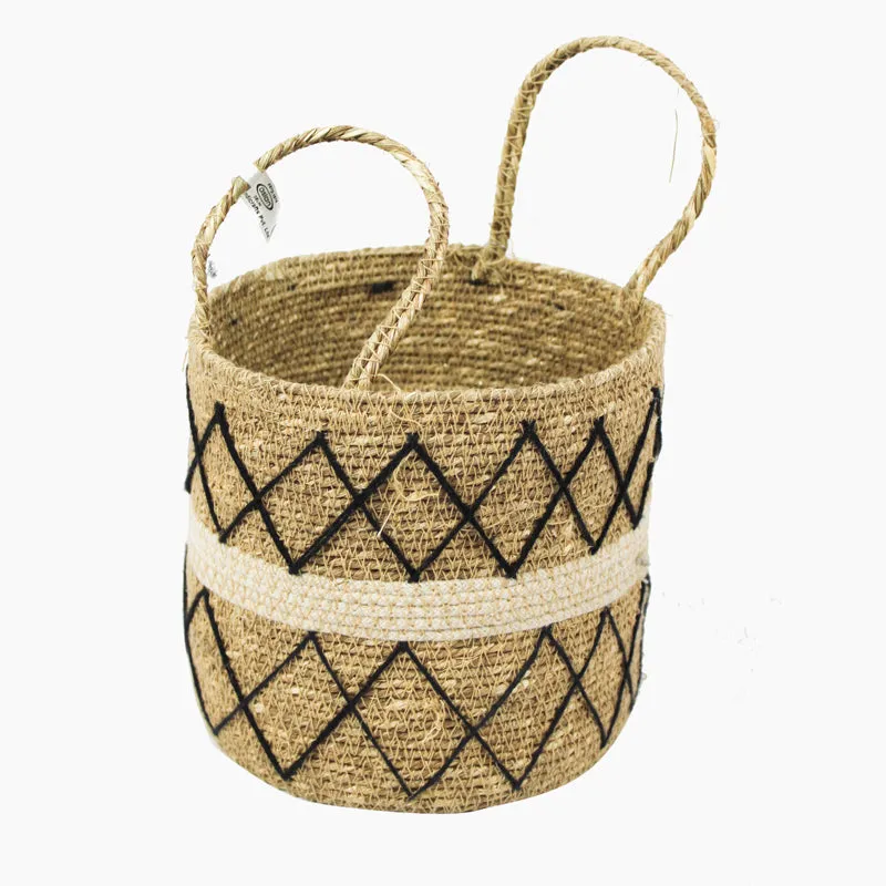 Raaya Sea Grass Natural Fiber Storage Basket media 3
