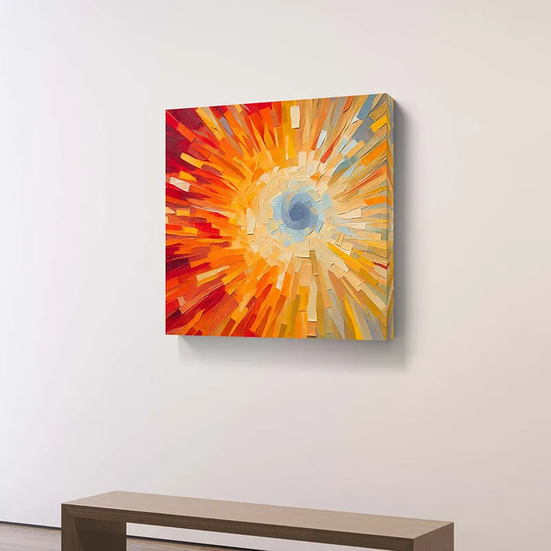 Fireburst Wall Painting media 4