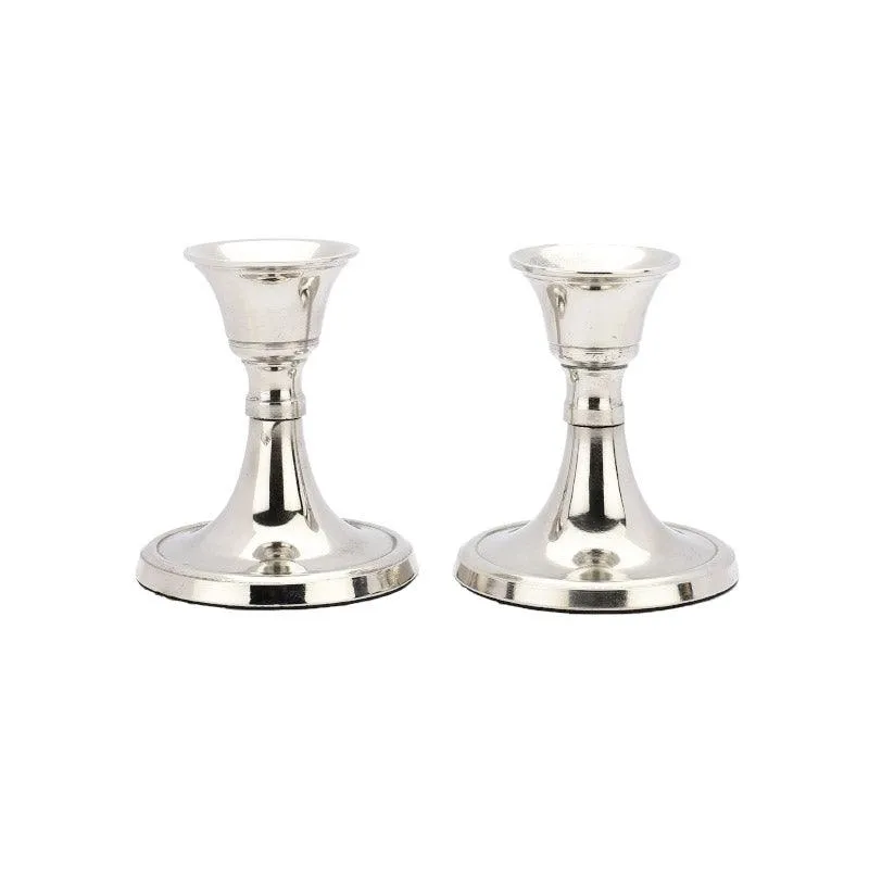Tula Candle Holder (Silver) - Set Of Two media 4