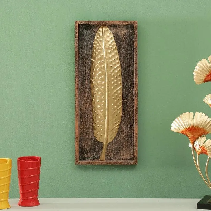 Lazy Leaf Metal Wall Accent media 1