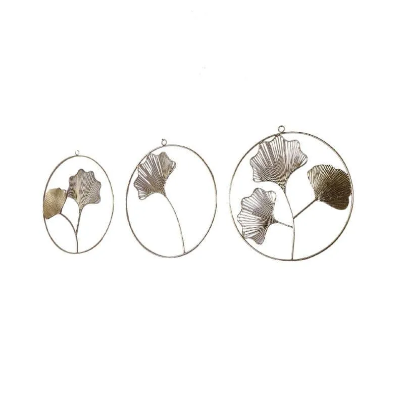 Leafo Lam Iron Wall Accent - Set Of Three media 3