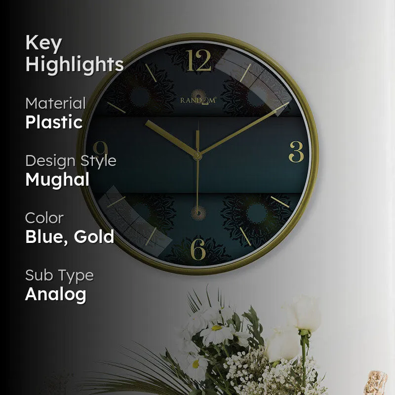 Tempus Turq Wall Clock media 2
