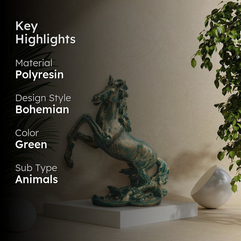 Royal Stallion Hop Showpiece - Green media 2