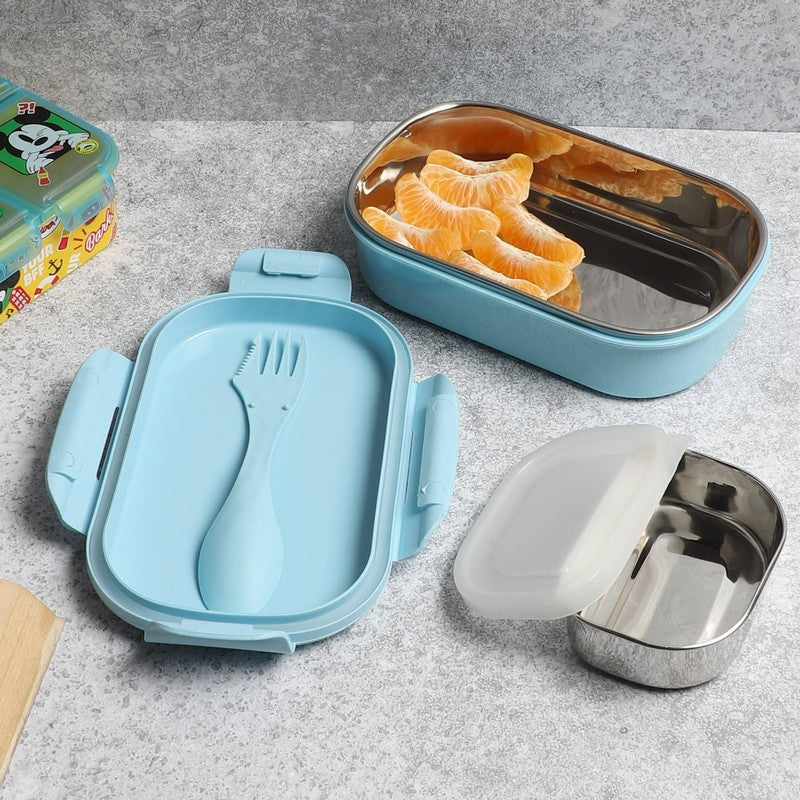 Elsa Frozen Lunch Box (Purple) - 800 ML media 4