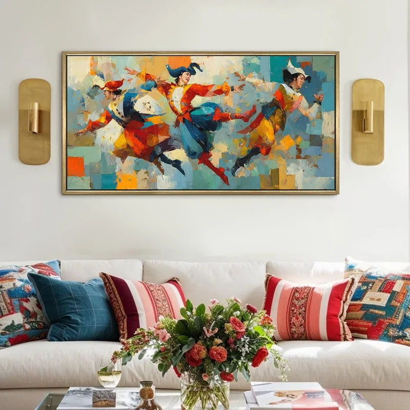 Festivo Canvas Wall Painting With Frame media 1