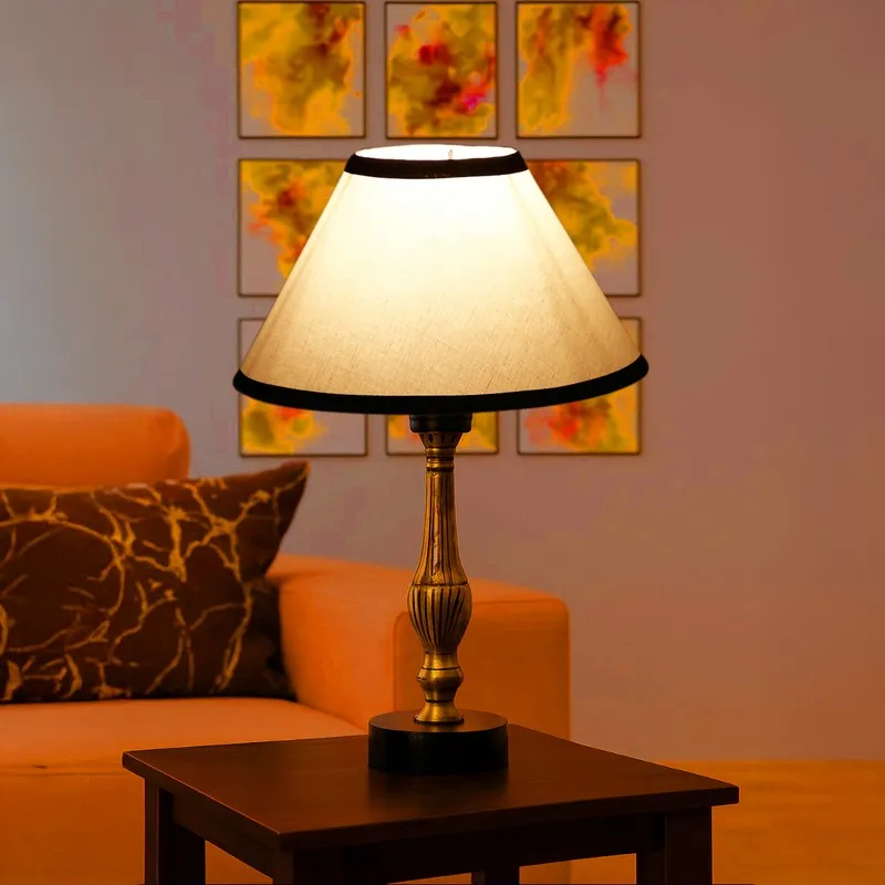 Aurelo Airo Wooden Table Lamp - Multicolor media 1