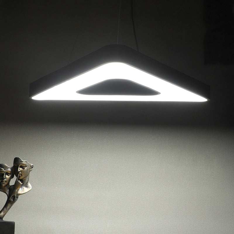 Thrikona Iron Ceiling Lamp