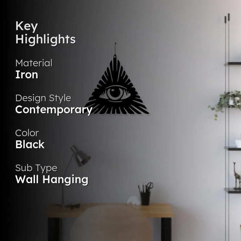 Eye Of Illumination Iron Wall Accent media 2
