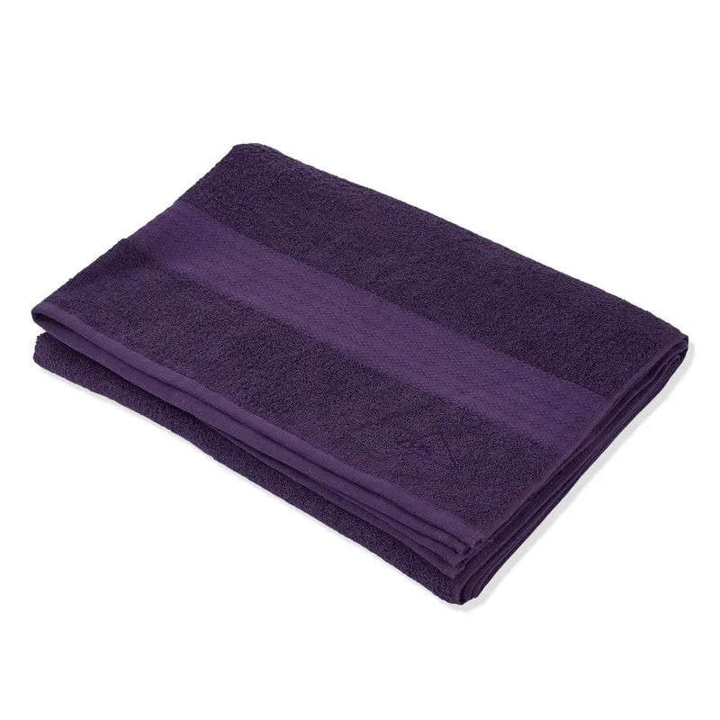 Monte Carlo Dry Nest Pure Cotton Bath Towel - Purple media 4