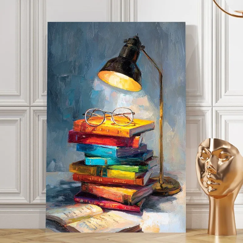 Cozy Reading Nook Canvas Wall Art media 8
