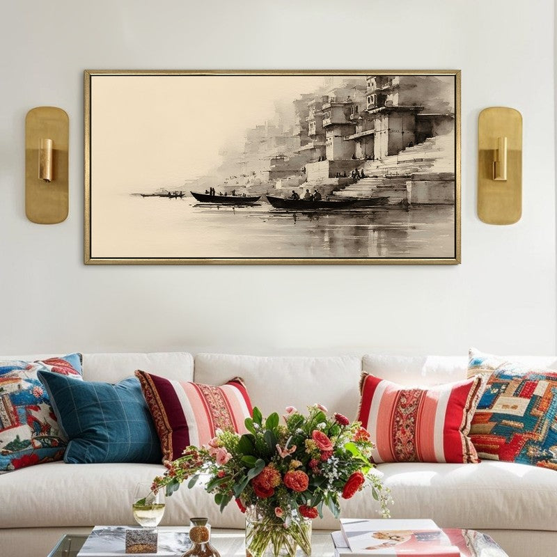 Timeless Ghats of Kashi Wall Art media 3