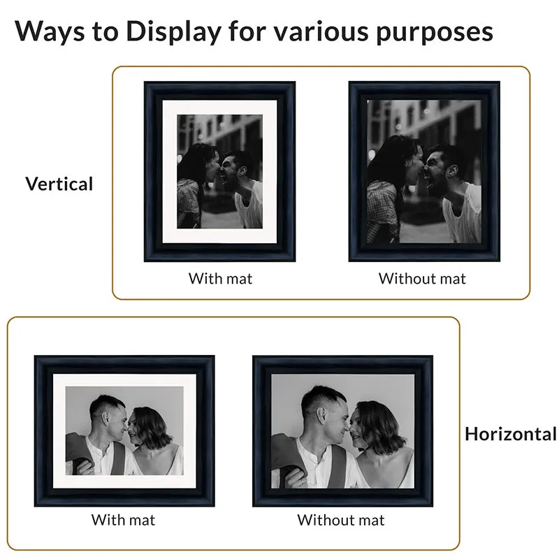Timberina Photo Frame (Black) - Set Of Four media 5