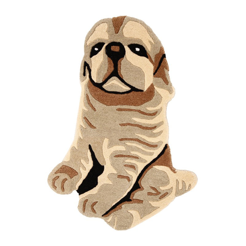 Little Pup Cotton Carpet - Beige