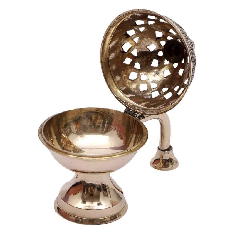Brass Loban Dhoop Holder media 3