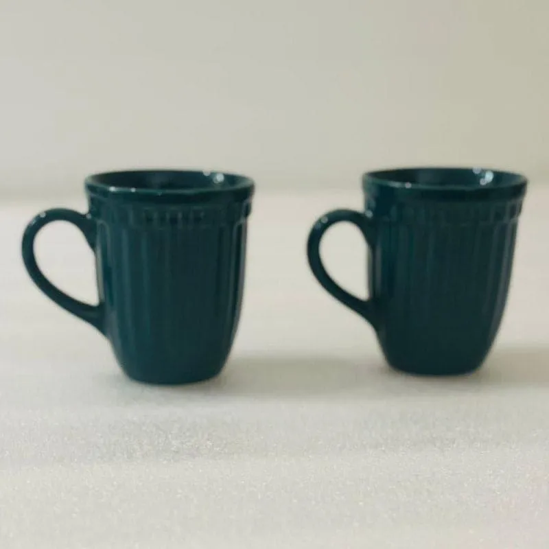 Jonah Ceramic Coffee Mug (300 mL Each) - Set of Two media 4