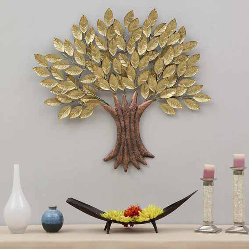 Aurum Botania Tree Iron Wall Accent