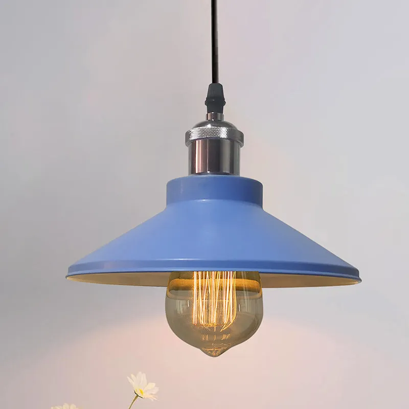 Stellara Metal Ceiling Lamp - Blue media 1