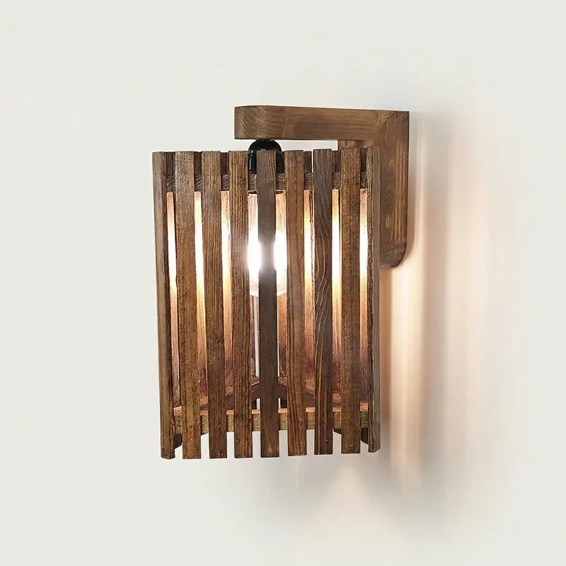 Natrix Wooden Wall Lamp media 7
