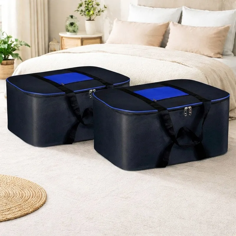 Laxis ModuStore Nylon Cloth Organizers - Set Of Two media 1