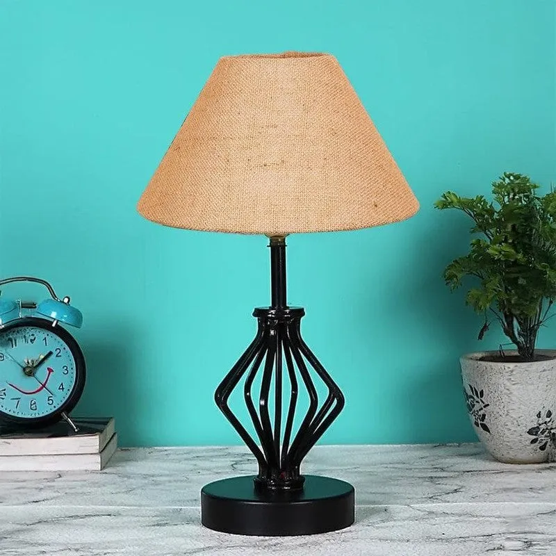 Firefly Fabric Table Lamp - Beige,Black media 3