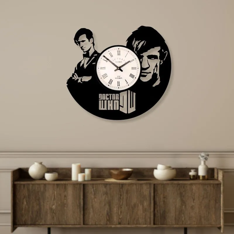 Neotrix Steel Analog Wall Clock - Black media 3
