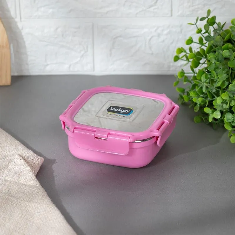 Vault Microwave Safe Lunch Box (Pink) - 300 mL media 1