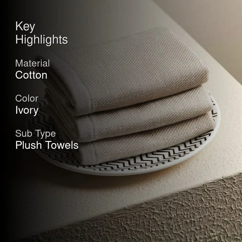 Absorbo Bamboo Terry Towel Combo (Clay) - Four Piece Set media 2