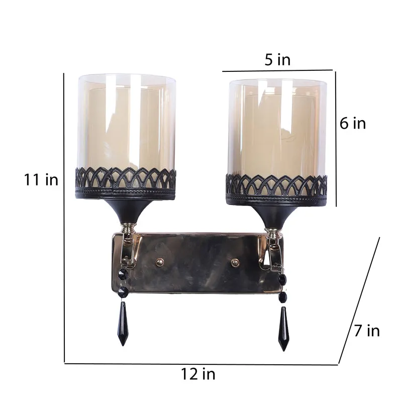 Kyril Duo Iron Wall Lamp media 8