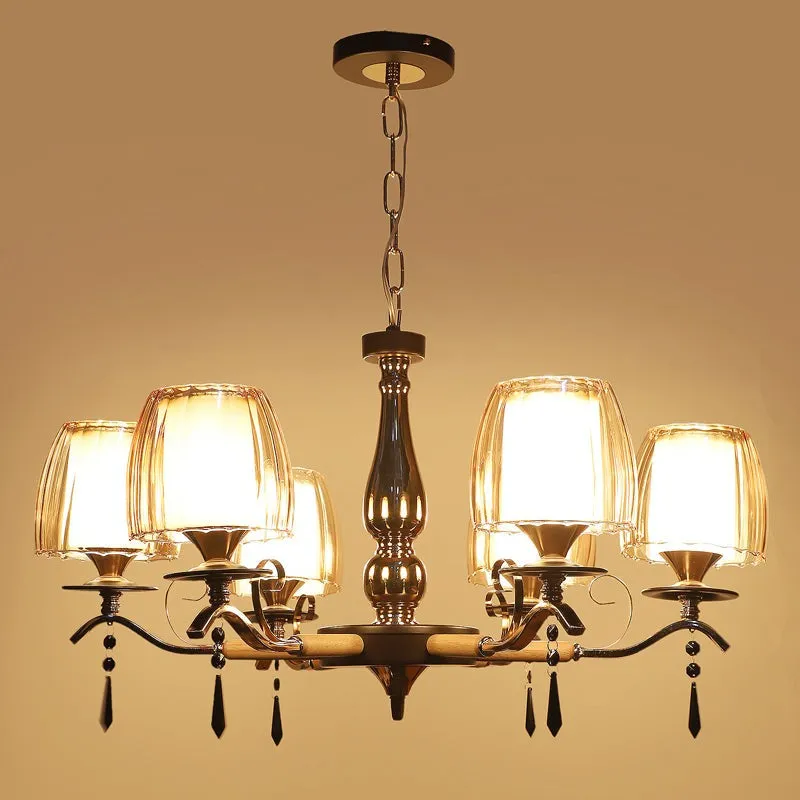 Lanthrite II Chandelier- Gold media 6