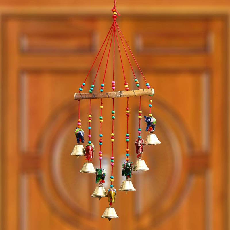 Chime Of Joy Painted Plastic Wall Accent media 3