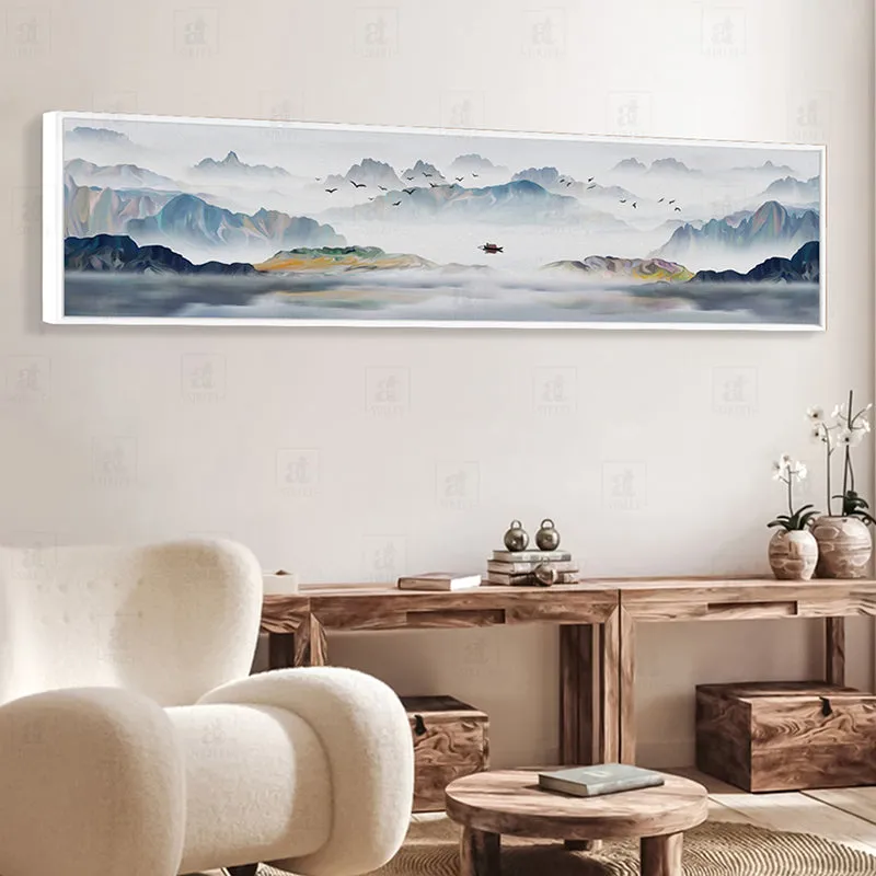 Foggy Mountains Wall Art media 1