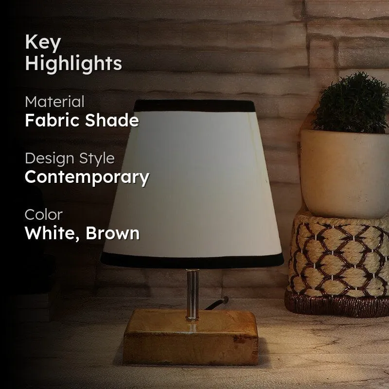 Tryda Fabric Table Lamp - White media 2