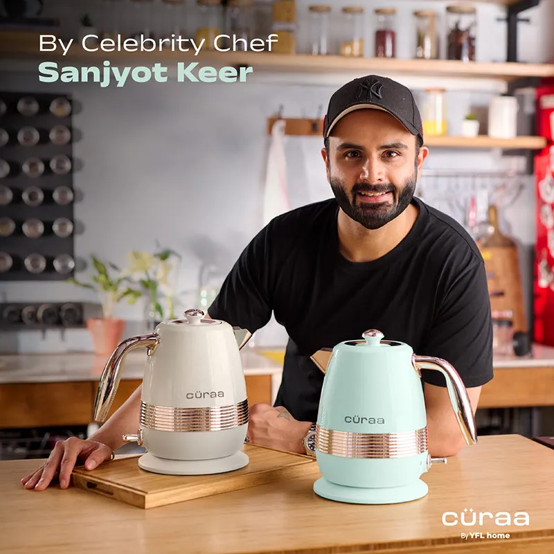 Cüraa By YFL Home Retro Electric Kettle (Green/2000 W) - 1.8 Litre media 8