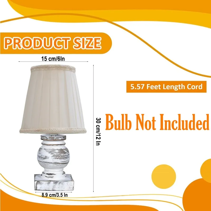 PureBloom Wooden Table Lamp media 9