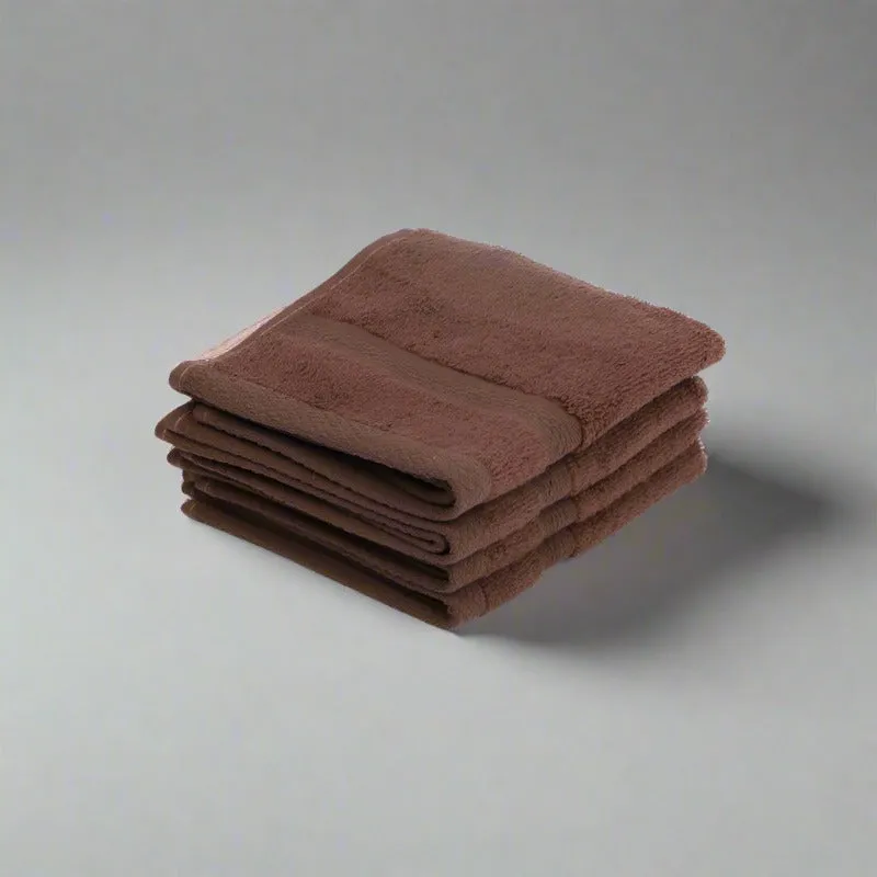 Miorah Face Towel (Beige) - Set Of Four media 1