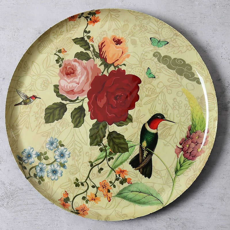 India Circus Victorian Tropics Iron Wall Plate - Set Of Five media 3