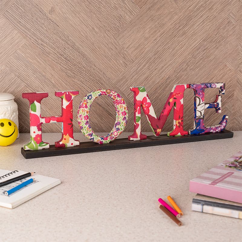 Home Typography Showpiece