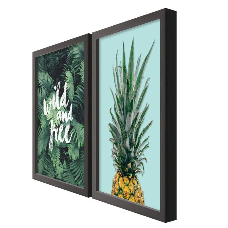 Rebekah Wild & Free Tripca Wall Art - Set of Two media 4