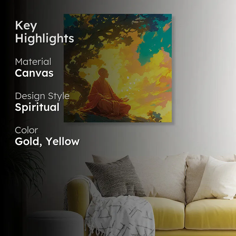 One With Nature Canvas Wall Art media 2