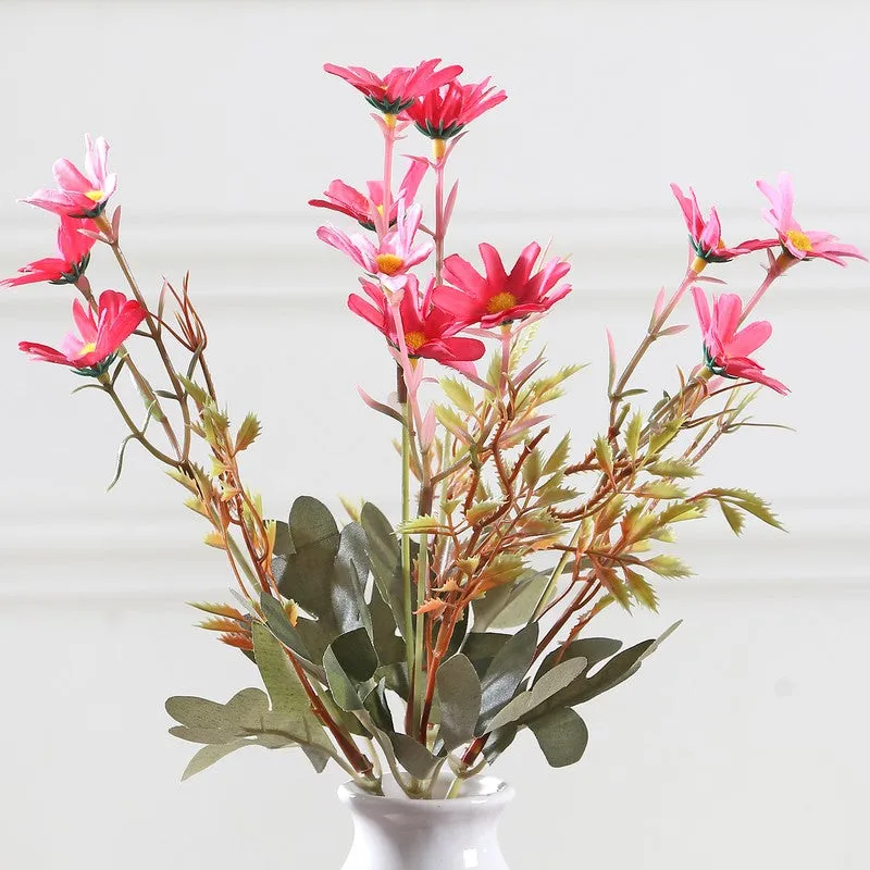Autumn Daisy Artificial Flowers - Pink media 4
