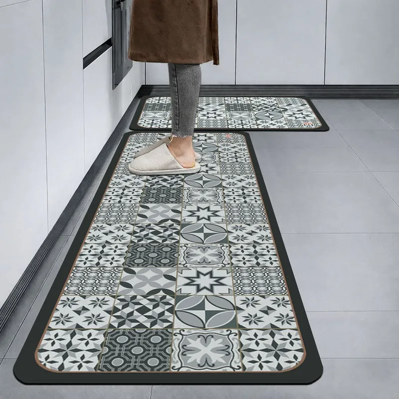 GeoWeave Rubber Kitchen Floor Mats - Set of Two media 3