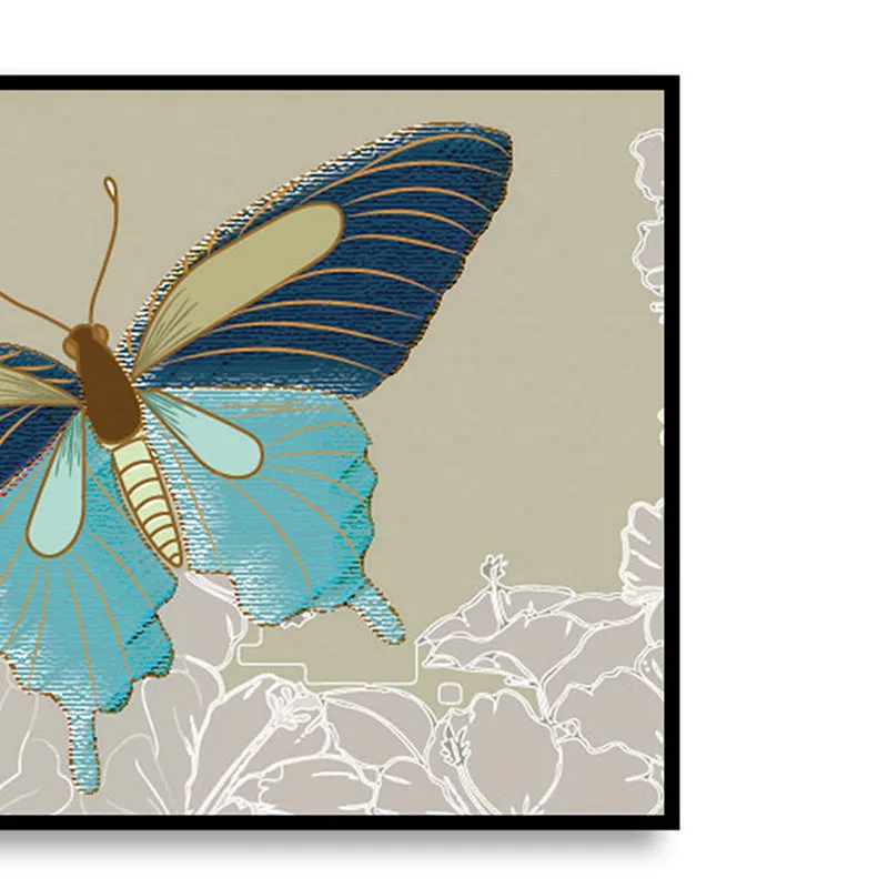 Butterfly's Whimsy Wall Art with Black Frame media 5