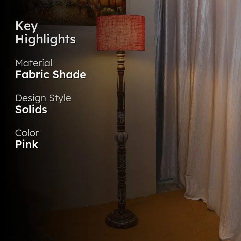 Colton Dona Floor Lamp - Light Pink media 2