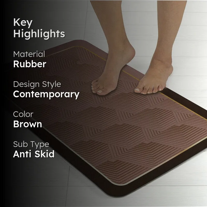 Naturyn Anti Skid Rubber Bath Mat media 2