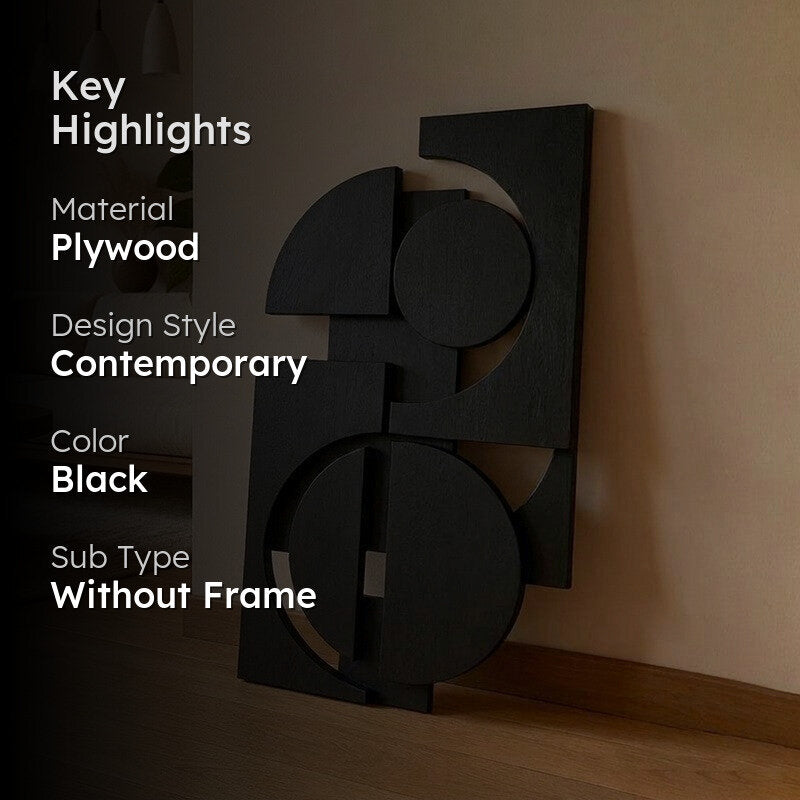 Cubix Handcrafted Plywood Wall Art media 2