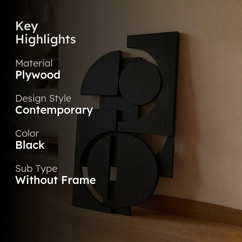 Cubix Handcrafted Plywood Wall Art media 2