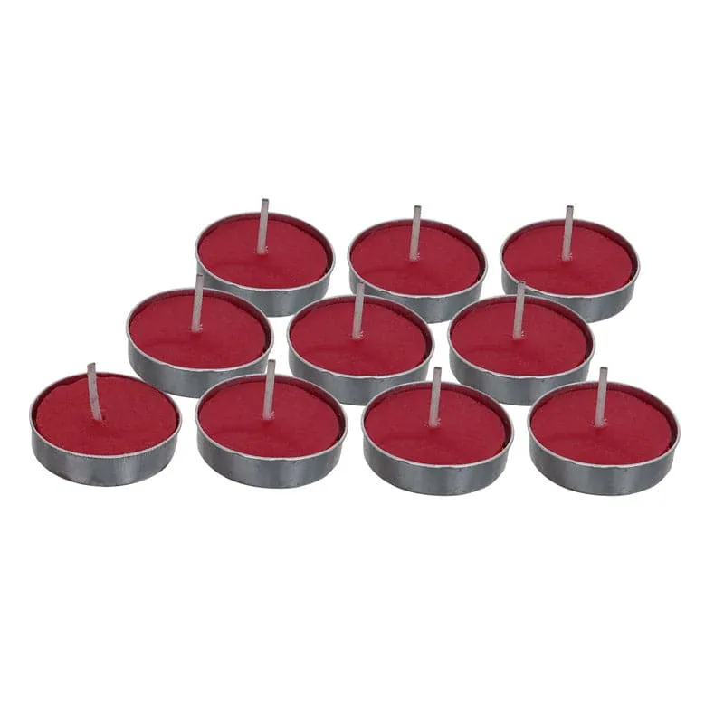 Sepova Strawberry Scented Tealight Candle - Set Of Ten media 4