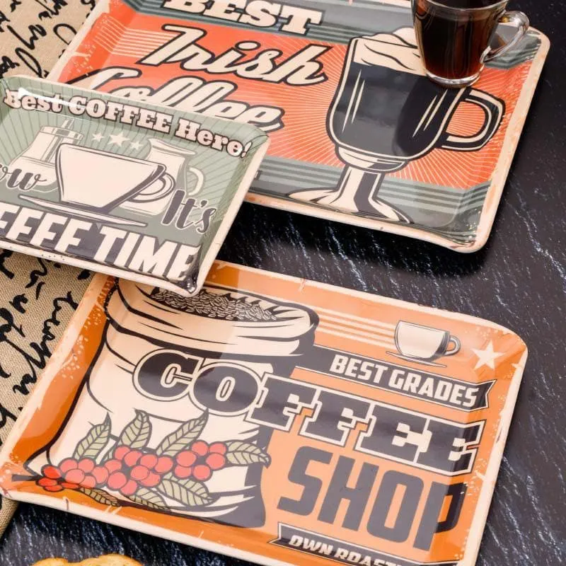 Coffee Lovers Serving Tray - Set Of Three media 1